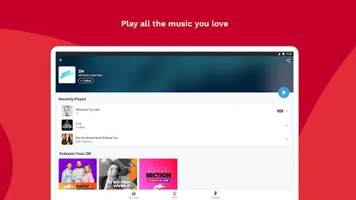 iHeartRadio - Free Music, Radio & Podcasts screenshot 11