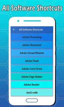 Computer Shortcut Keys : Software Shortcut Keys скриншот 3