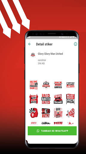Manchester United Stickers Whatsapp- WAStickerApps screenshot 3