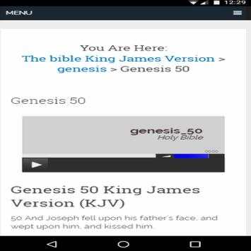 Bible King James Version screenshot 8
