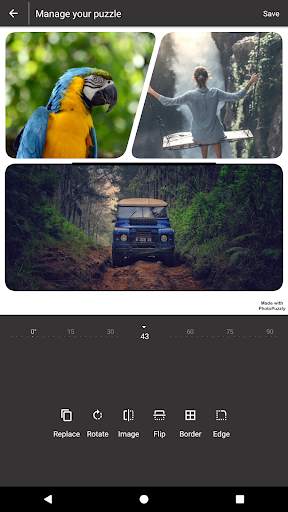 PhotoPuzzly  - Photo Collage Maker - Photo Editor screenshot 5