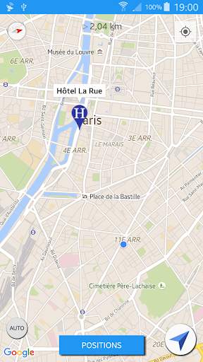 Locater (GPS & WiFi Positions) screenshot 2