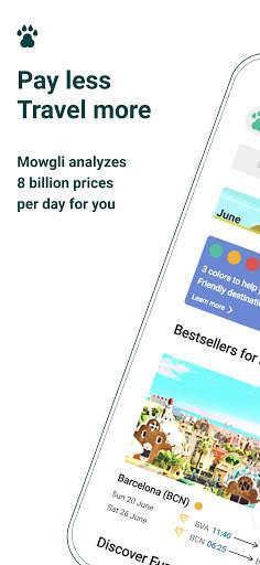 Mowgli - Flight deals screenshot 1