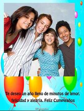 Marcos de Fotos de Cumpleaños screenshot 1