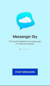 Messenger Sky – Text and Video Chat for Free screenshot 1