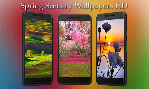 Spring Scenery Wallpaper HD screenshot 1