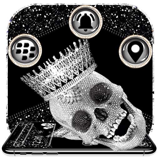 Diamond Skull Launcher Theme💎 1.1.1