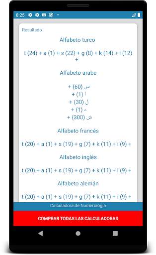 Calculadora Abjad | Numerologia | Ebced screenshot 3