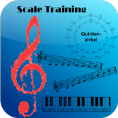 scale training circle of fifth icon
