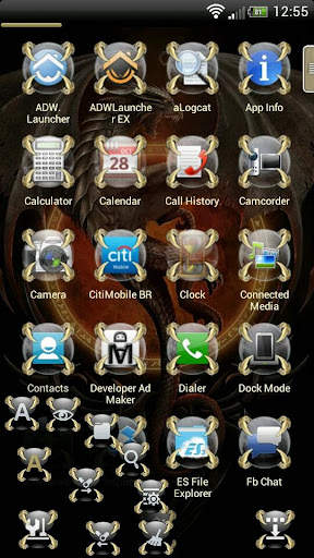 Next Launcher Dragon Theme screenshot 5