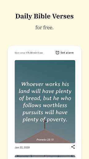 Daily Bible Verse screenshot 1