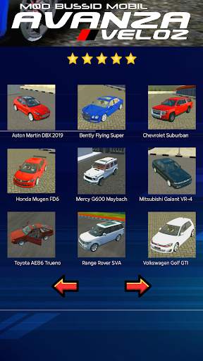 Mod Bussid Mobil Avansa Velos screenshot 6