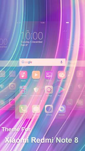 launcher theme for Xiaomi Redmi Note 8 pro screenshot 3
