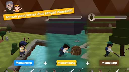 Pocket World VIP: Pulau Eksplorasi screenshot 2