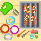 Cooking Candy Cookies Game logo