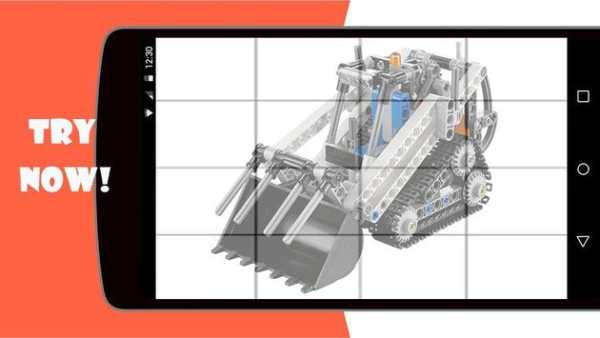 Puzzle Lego Technic screenshot 2