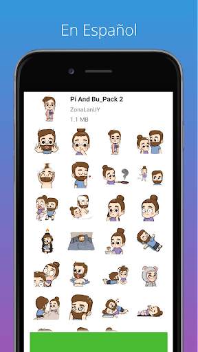 Stickers Pi And Bu - PiBuBear screenshot 4