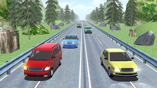 Traffic Car Racing: 3D Game screenshot 4
