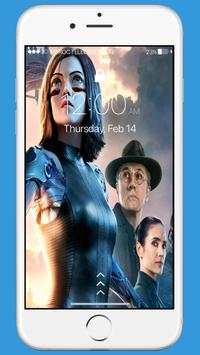 Alit­a bat­tle ange­l Lock Screen screenshot 6