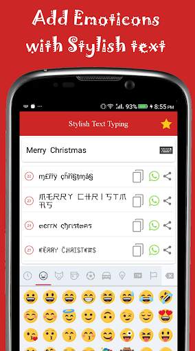 Stylish Text Typing (with Emoj screenshot 2