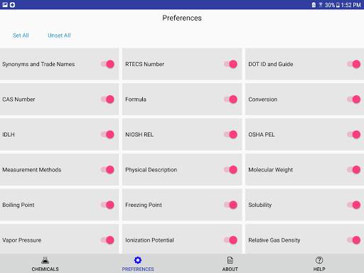 NIOSH Mobile Pocket Guide screenshot 10