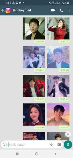 Stiker WA My Strange Hero KDrama WAStickerApps screenshot 2