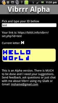 Vibrrr screenshot 1