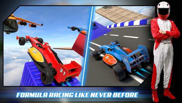 Formula Car Racing: Mega Ramp Car stunts games screenshot 6