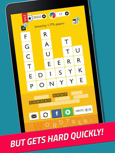 Word Trek - Word Brain streak - hand made puzzles screenshot 3