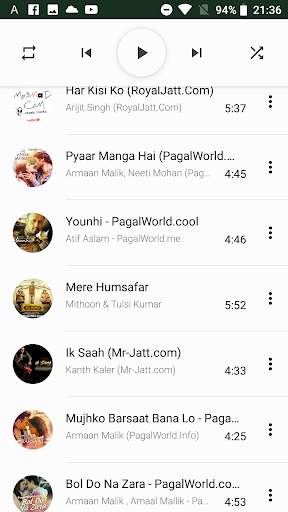 Accent Music Mp3 Player screenshot 4