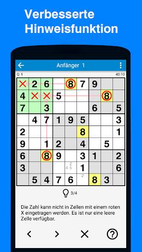 Sudoku - 5700 Rätsel screenshot 2