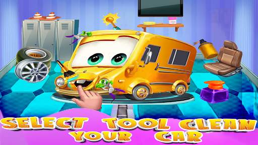 wash school bus: truck simulator2 screenshot 5