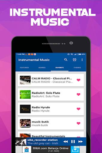 Instrumental Music App 5 تصوير الشاشة