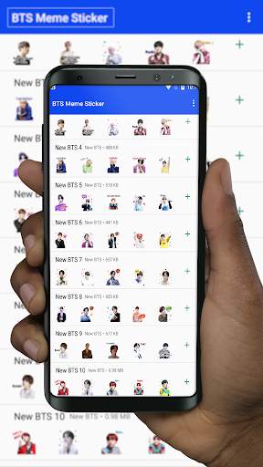 BTS Meme Sticker For WhatsApp screenshot 1