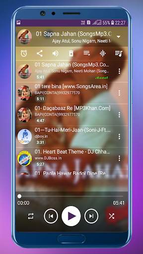 Swing Music MP3 Player & 10 Band Equalizer screenshot 2