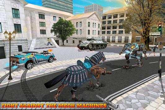 Robot Horse Robotic Car Transform Game screenshot 2