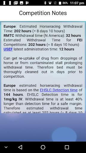 Equine Drugs – SCAAEP edition screenshot 3