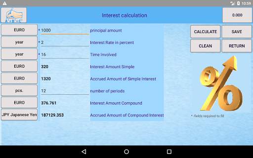 Formulas Calc Unit Converter   10 تصوير الشاشة