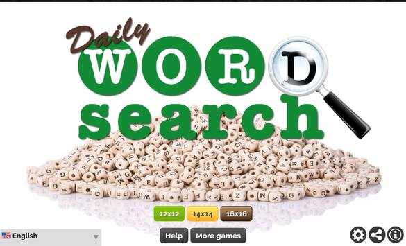Daily Word Search screenshot 1