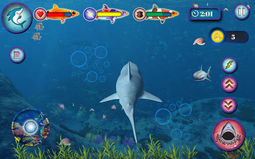 Underwater Sea Monster Attack - Shark Simulator 3D screenshot 5