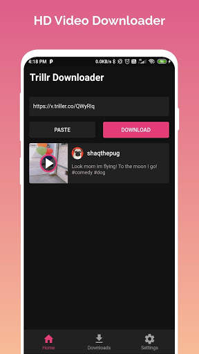 Video Downloader for Triller - Triller Downloader screenshot 1