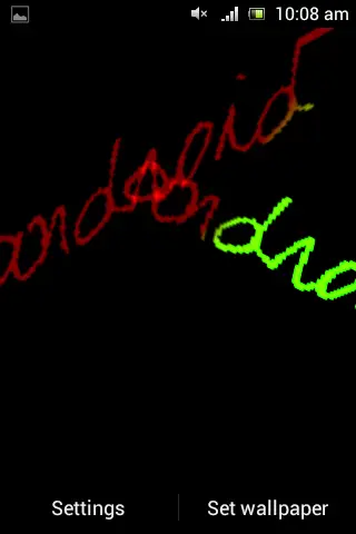 My Name Live Wallpaper screenshot 2