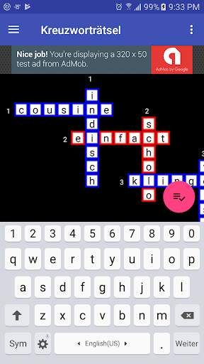 Kreuzworträtsel screenshot 2