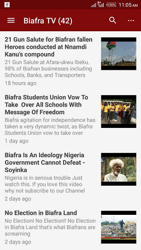 Biafra News Radio and TV App screenshot 2