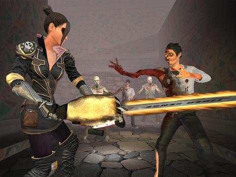Chainsaw: Zombie Virus Pembunuh Aksi Permainan screenshot 4