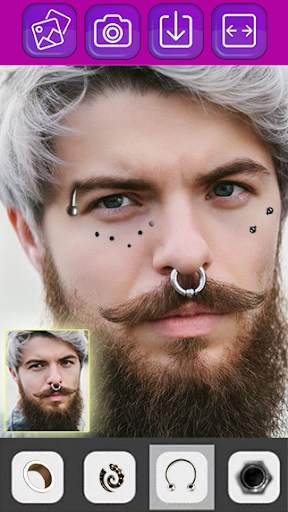 Beauty Piercing Photo Editor screenshot 4