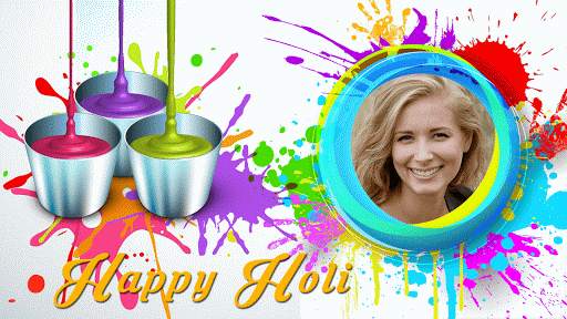 Holi GIF Photo Frame screenshot 3