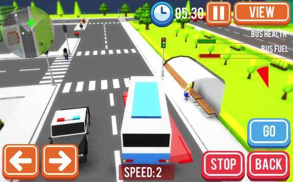 Cartoon Bus Simulator 3D screenshot 7