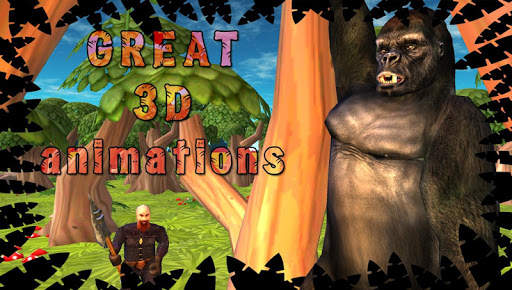 Gorilla Simulator 3D screenshot 3