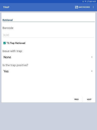 Epi Info™ Vector Surveillance 10 تصوير الشاشة